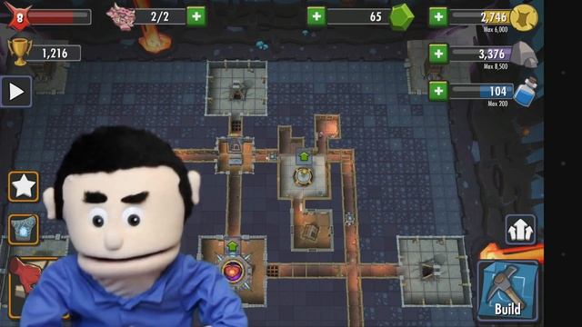 Dungeon Keeper Mobile - MyPuppetSteve смотреть онлайн
