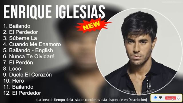 Enrique Iglesias 2022 Mix ~ Grandes Éxitos, Sus Mejores Canciones ~ Bailando, El Perdedor смотреть онлайн