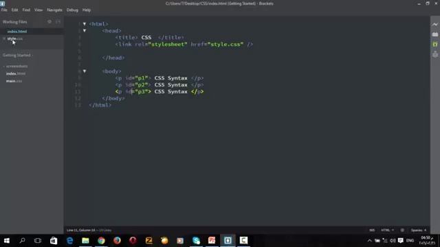 4 - ( CSS Tutorial ) Comment & Class & ID смотреть онлайн
