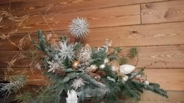 новогоднее оформление сада. смотреть онлайн