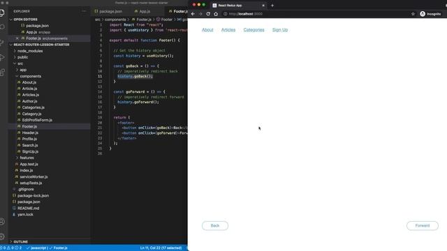 Learn React Router Exercise 12 смотреть онлайн