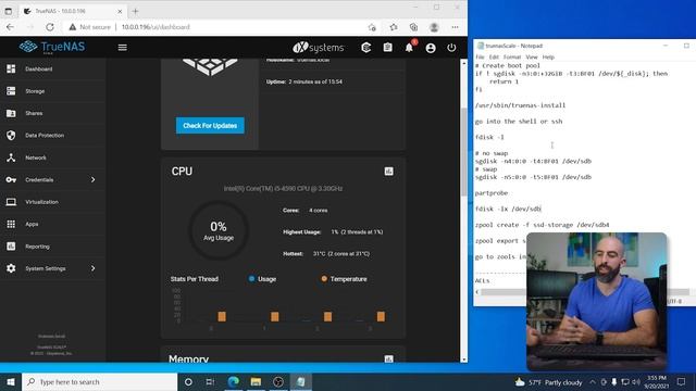 Setting Up a NEW (old) NAS - TrueNAS Scale Setup/Testing смотреть онлайн