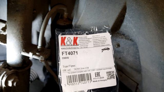 Замена тормозной трубки на bmw x5 e53. Меняйте вовремя или быть беде. смотреть онлайн