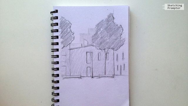Urban Sketching: 3. Simple Building. Finalizing Sketch, Shading, and Details смотреть онлайн