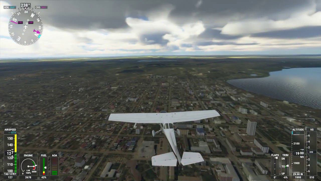 (PC) Microsoft Flight Simulator 2020 Казахстан Кокшетау смотреть онлайн