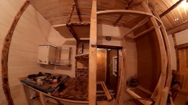 Печь готова. Делаю кухонный уголок и шкаф для одежды. Провел свет - долой переноску. #ДОМВДЕРЕВНЕ смотреть онлайн