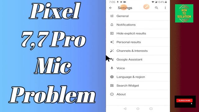 Google Pixel 7, 7 Pro Microphone Problem Fix || Mic Not working on calls {Tutorial} смотреть онлайн