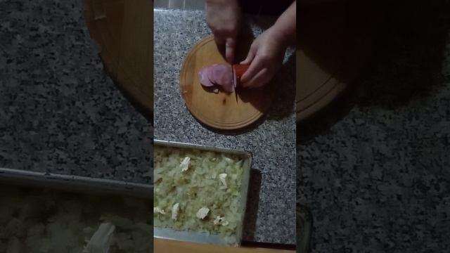 Запекла на ужин.