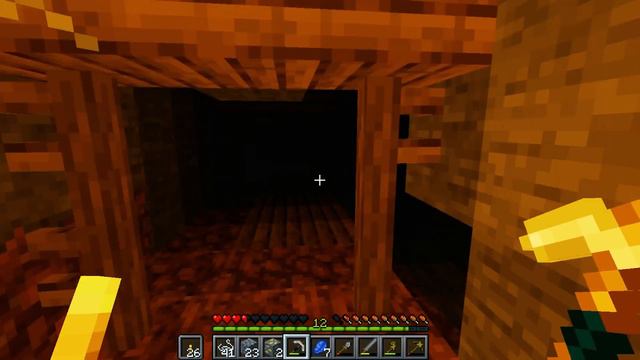 The SCARIEST MOMENT in a Minecraft MINESHAFT | Minecraft 1.16.5 Lets Play смотреть онлайн