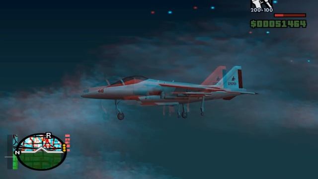 GTA San Andreas 3D anaglyph смотреть онлайн