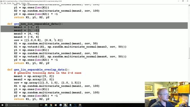Soft Margin SVM and Kernels with CVXOPT - Practical Machine Learning Tutorial with Python p.32 смотреть онлайн