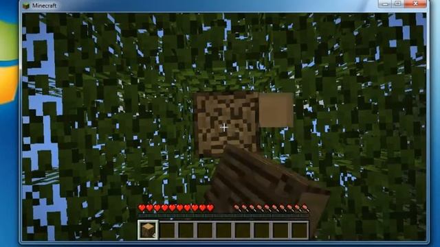 Как сделать деревянный меч в minecraft смотреть онлайн
