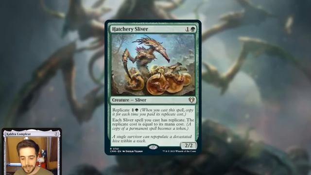 "Sliver Swarm" Commander Masters Precon Preview! | Magic the Gathering Spoilers смотреть онлайн