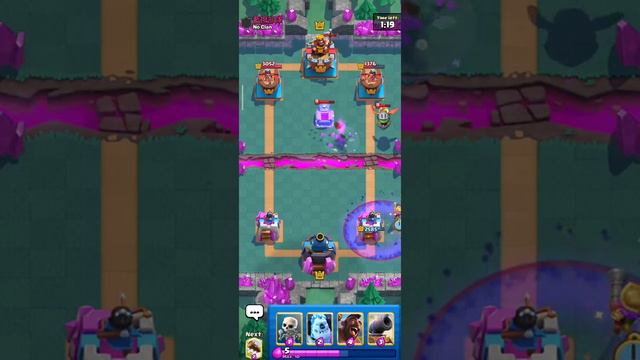 2.6 Hog Cycle Against Graveyard Deck - Clash Royale смотреть онлайн