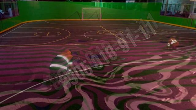 Работа резиновой краской смотреть онлайн