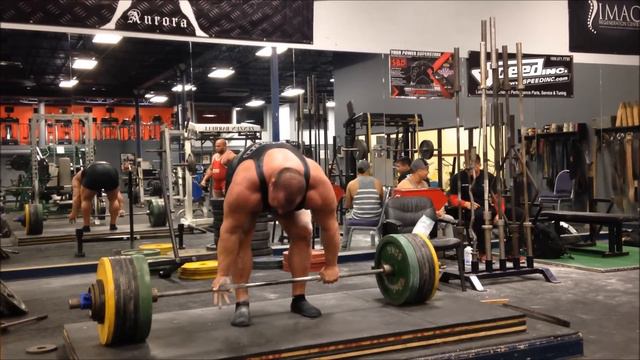 Eric Lilliebridge- Meet Prep Deadlift Training 881lbs/400kgs x 1 x 2 смотреть онлайн