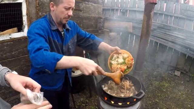 Говядина с овощами на огне смотреть онлайн