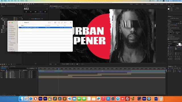 Экспорт After Effects проекта в Apple Motion | Расширение AE2