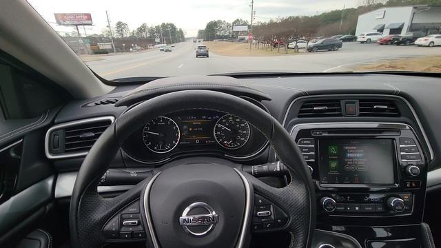 2019 Nissan Maxima 3.5 V6 CVT Transmission Test Drive Video By Karcheckz Atlanta Ga #karcheckz #atl