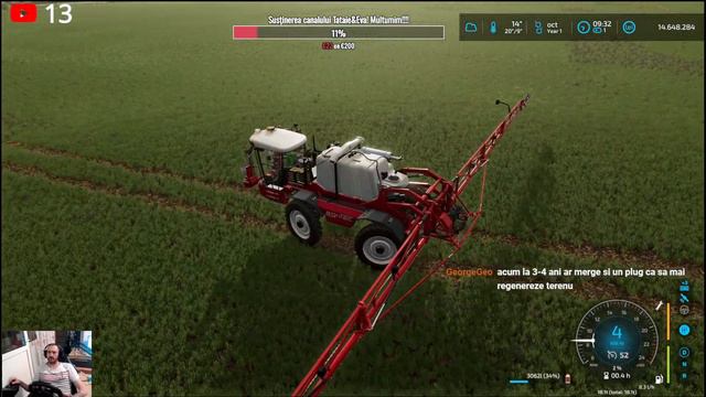 #FS22 #004/Recoltăm soia facem baloți și cumparăm Văcuțe /ULTRA REALISTIC/ смотреть онлайн