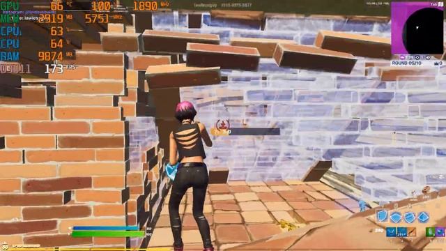 i5 9400 GTX 1650 Super Fortnite Solos 240fps test смотреть онлайн