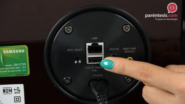 Bocinas Samsung (DA-E750) смотреть онлайн