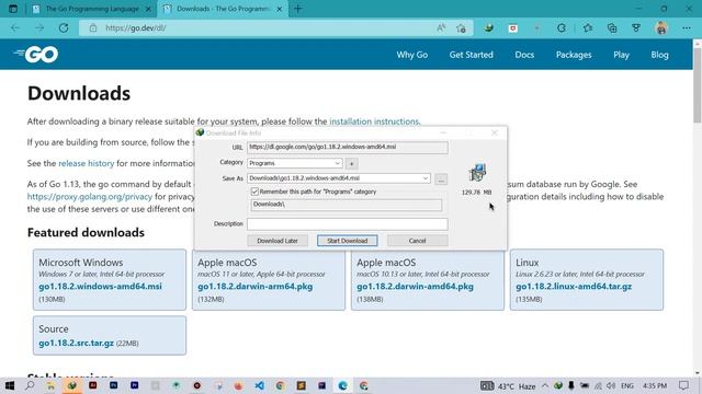 Lecture 1 Installation guide | Go programming language | Go Tutorials | Learn Go-language смотреть онлайн