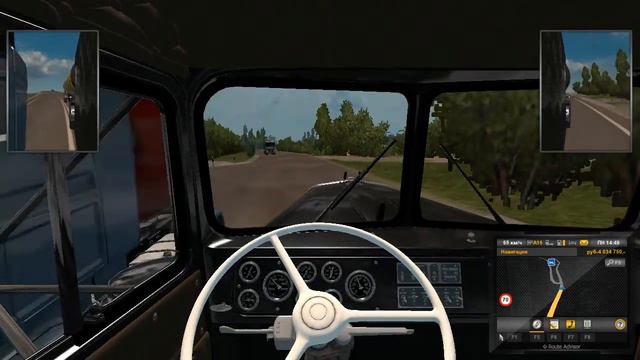 Euro Truck Simulator 2 - Суровая Россия №3 смотреть онлайн