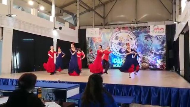 Tangos de Granada. Школа фламенко Юлии Плахотиной "De Las Llamas" г. Москва. смотреть онлайн