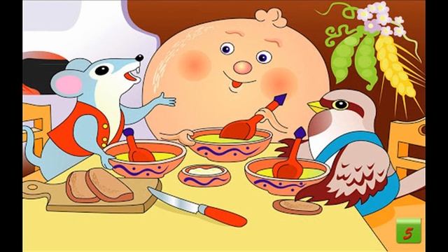 русская сказка Крылатый, мохнатый да масляный смотреть онлайн