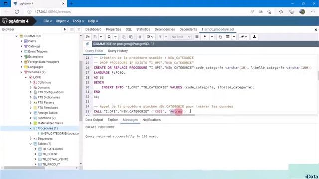 Les procédures stockées – SQL (CREATE PROCEDURE via pgAdmin 4) - PostgreSQL #20 смотреть онлайн