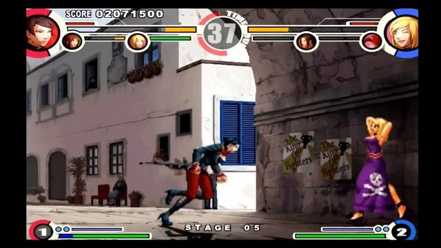 The King of Fighters XI: Authority Team (Elizabeth, Whip, B.Jenet) Playthrough (PS2) смотреть онлайн