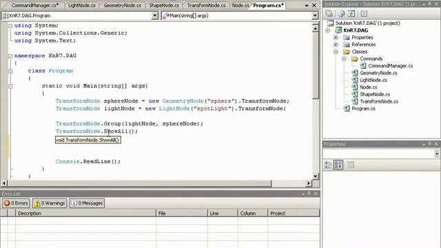 ? Command Architecture • Directed Acyclic Graph • XNA and C# Game Development • MonoGame • (Pt. 48) смотреть онлайн