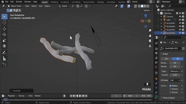 Making ORGANIC Twisted Shapes In Blender! смотреть онлайн