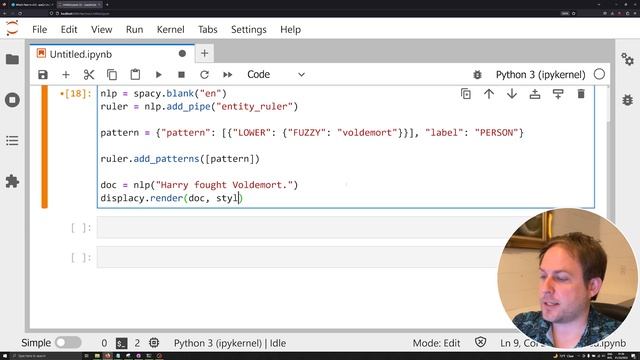 Fuzzy Matching with spaCy 3.5 (spaCy 3.5 update) смотреть онлайн