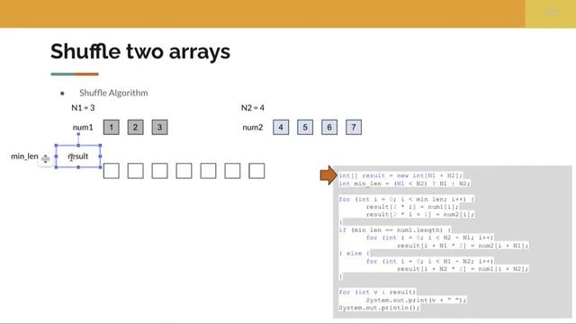 Java Array: Shuffle two arrays смотреть онлайн