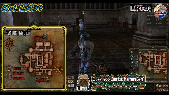 L2Apok Quest 2do Cambio Kaman 3en1 SHILLIEN ELDER Parte 3de3 смотреть онлайн
