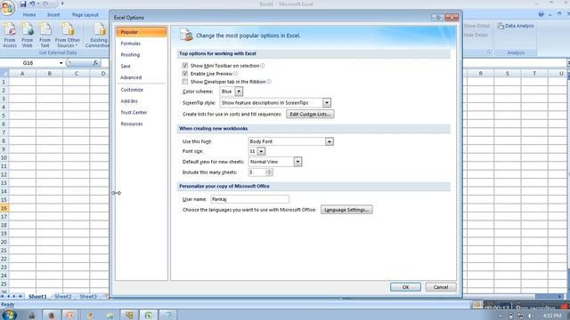 How to change color theme for microsoft excel from blue to Black смотреть онлайн