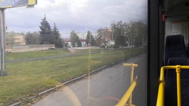 Поездка на автобусе НефАЗ 5299-31-52 по маршруту 2 смотреть онлайн