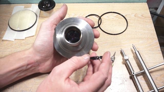 Неизвестный ширик НШ-15 : проточка линзоблока смотреть онлайн