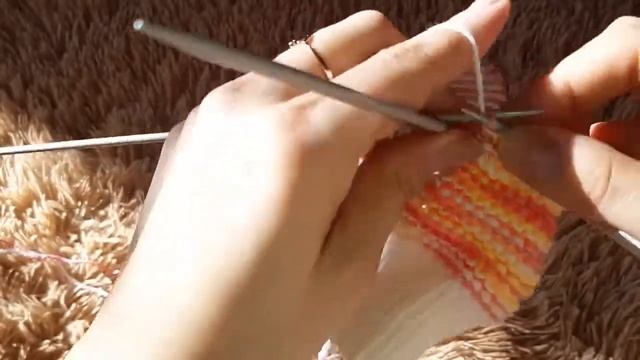 Рукавички-Царапки спицами для новорожденного. Мастер класс. Knit No-scratches Baby Mittens. смотреть онлайн