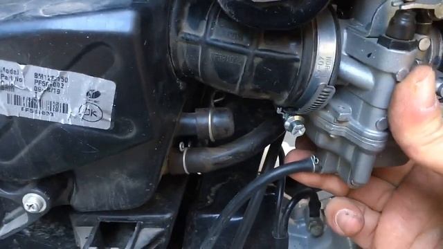 BAJAJ BOXER регулировка карбюратора.