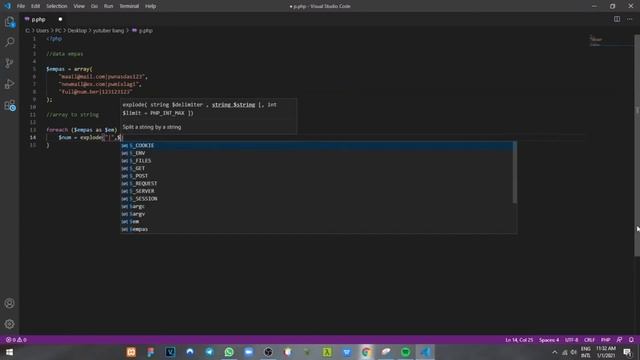 [Mgodonf PHP] Memisahkan String (Number) + (Mix Alphabet) Easy !!! смотреть онлайн