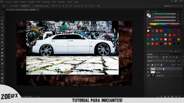 Photoshop tutorial - Como por imagem dentro do texto ! :) смотреть онлайн