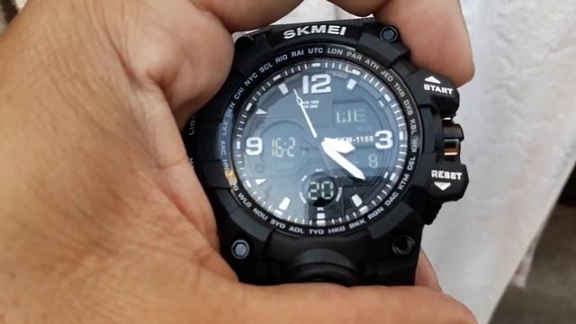 Como regular a hora SKMEI 1155B смотреть онлайн