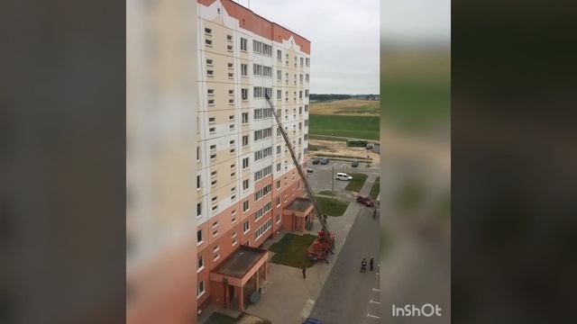 Пожарные лезут в окно . ( Учение ). смотреть онлайн