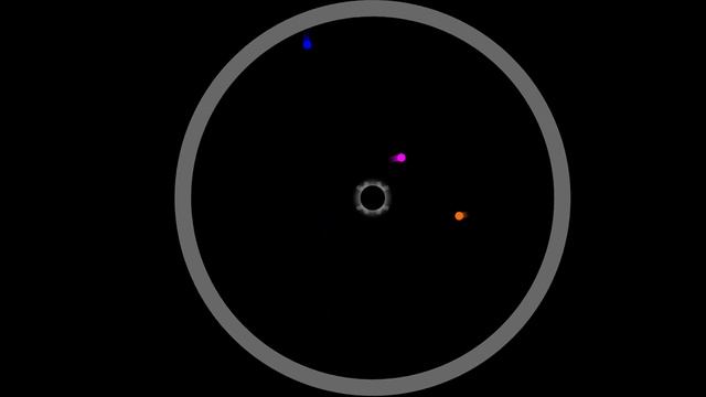 Escape BlackHole - 16 Colors Marble Survival Race In Algodoo