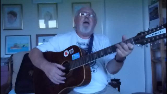12-string Guitar: Brown Eyes (Including lyrics and chords) смотреть онлайн