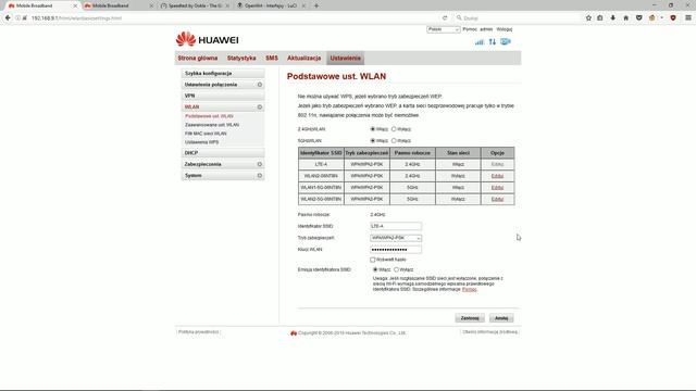 Menu Huawei B525 T-mobile Version. смотреть онлайн