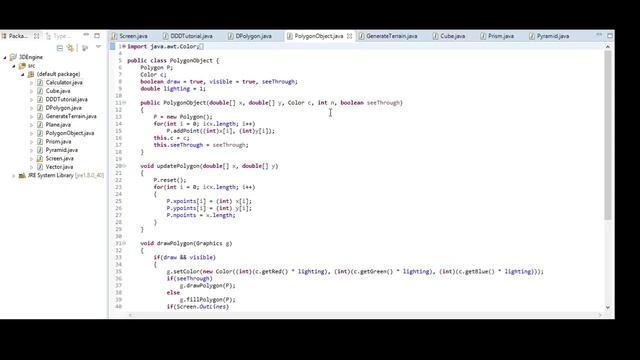 Java - 3D Engine From scratch (with source code) смотреть онлайн